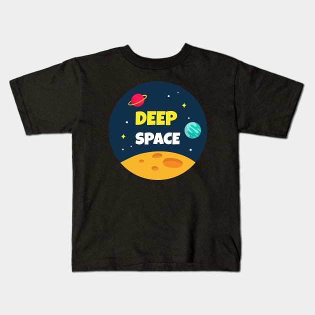 Deep Space Kids T-Shirt by MaiKStore